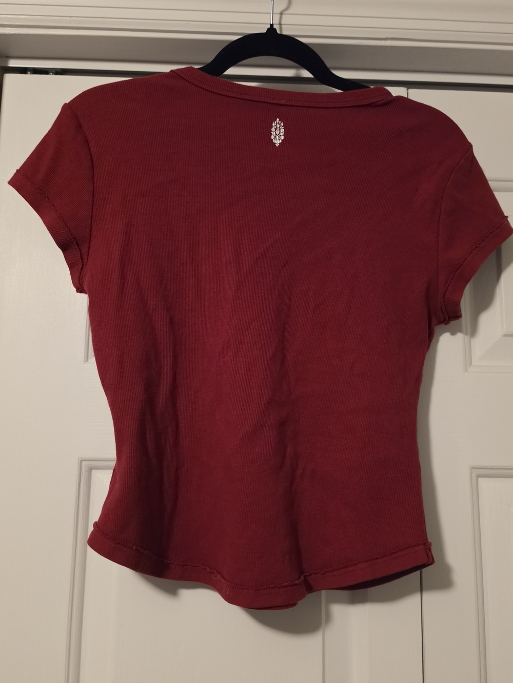Free People Ribbed Baby Tee - Picture 2 of 4